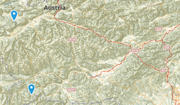 Styria, Austria Map