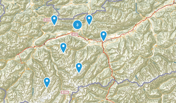 Tyrol, Austria Map