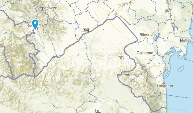 Lənkəran, Aserbaidschan Map