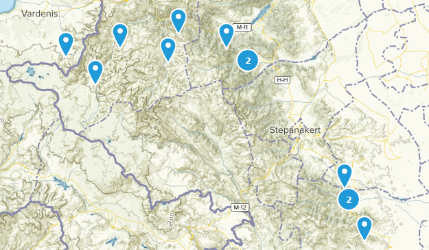 Khojavend, Azerbaïdjan Map