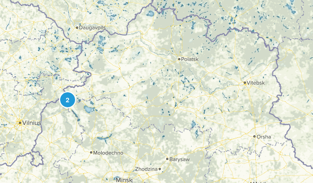 Vitebsk, Belarus Map