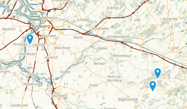 ANT, Belgium Map