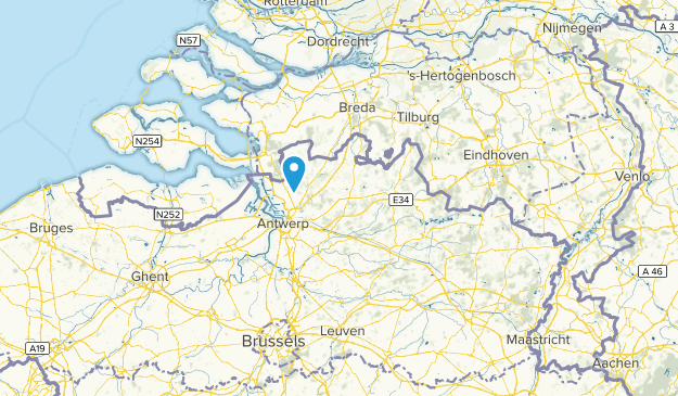 Antwerpen, Belgium Map