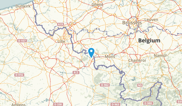 Hainaut, Belgium Map