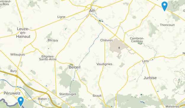 Hainaut, Belgium Map