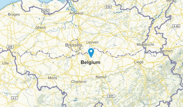 WBR, Belgium Map