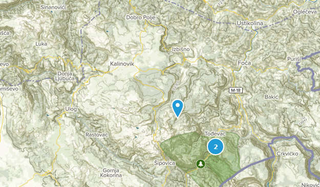 Foča, Bosnien und Herzegowina Map