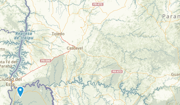 Parana, Brazil Map