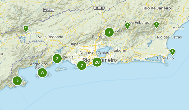 Rio de Janeiro, Brazil Map