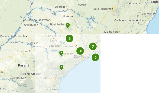 São Paulo, Brazil Map