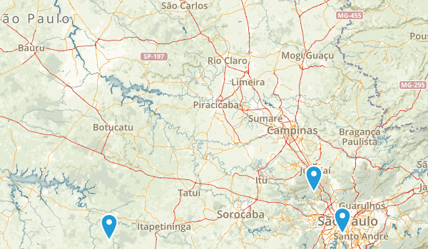 Sao Paulo, Brazil Map