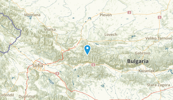 Ловеч, Bulgaria Map