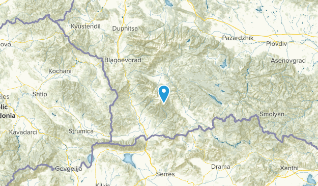 Благоевград, Bulgaria Map