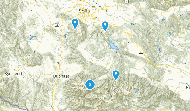 Sofia, Bulgaria Map