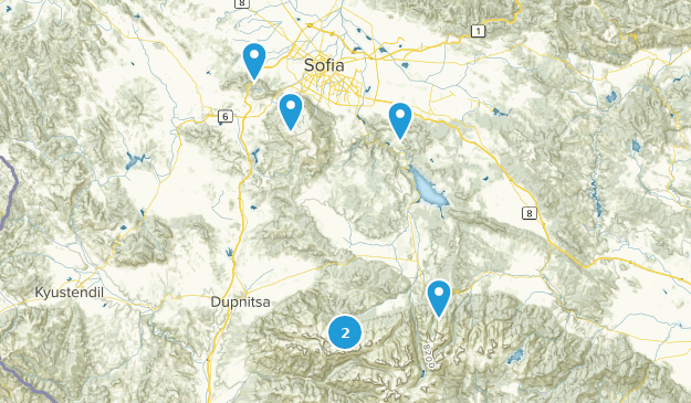 Sofia, Bulgarien Map