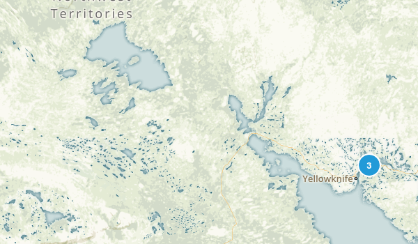 Northwest Territory, Canada Map