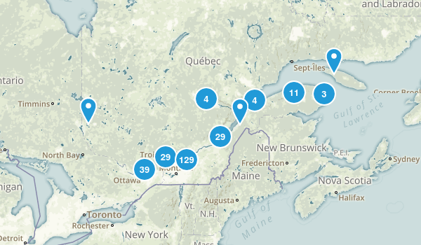 Quebec, Canada Map