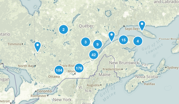 Quebec, Canada Map