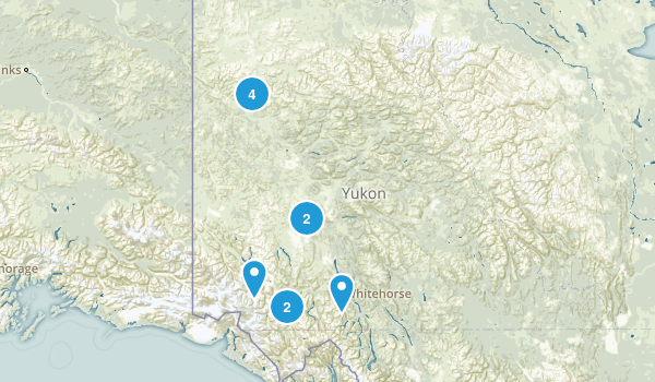 Yukon, Canada Map