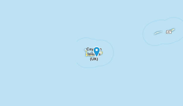 Îles Caïmans, Îles Caïmans Map