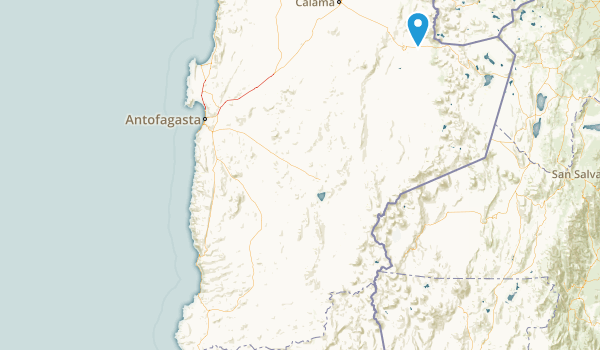 Antofagasta, Chile Map