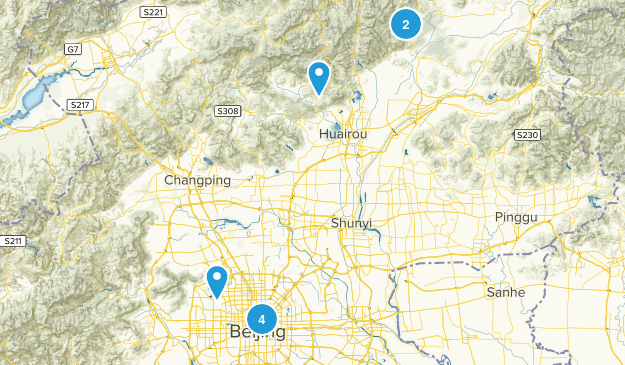 Beijing, China Map