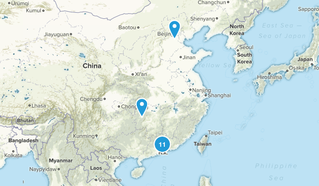 Guangdong, China Map