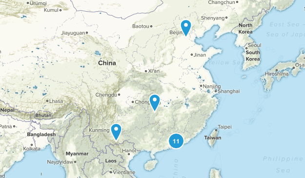 Guangdong, China Map