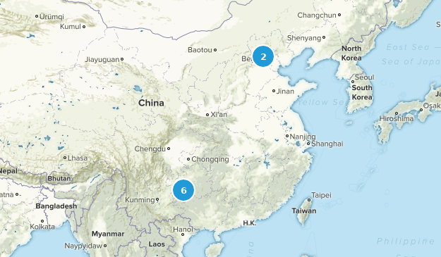 Guizhou, China Map