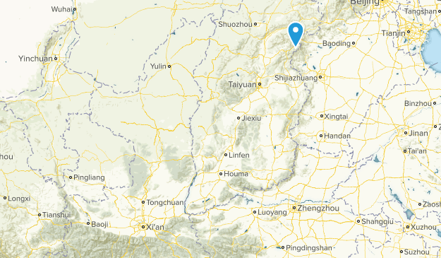 Shaanxi, China Map