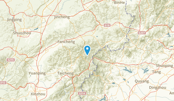 Shanxi, China Map
