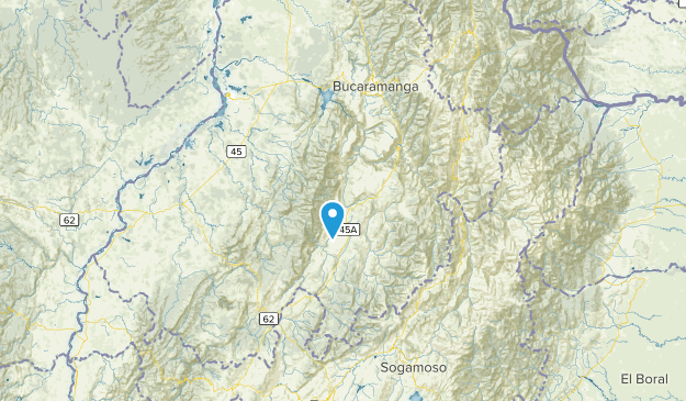 Santander, Colombie Map