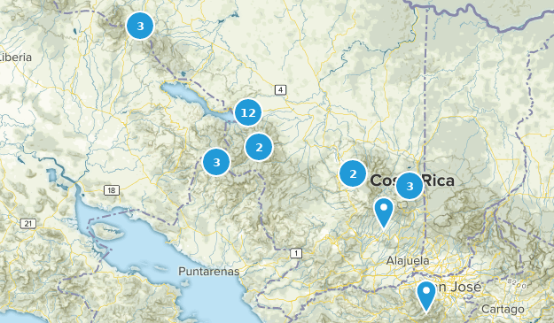 Alajuela, Costa Rica Map