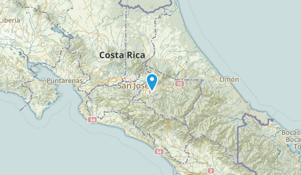 Cartago, Costa Rica Map