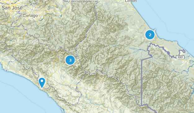 Puerto Limón, Costa Rica Map