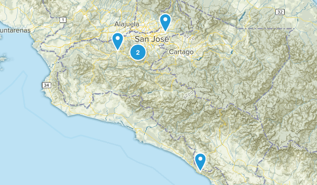 San José, Costa Rica Map