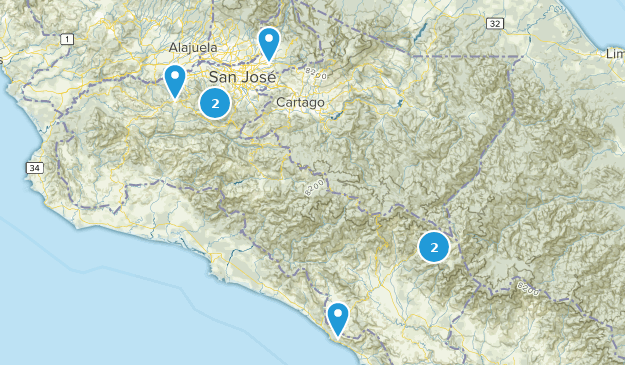 San José, Costa Rica Map