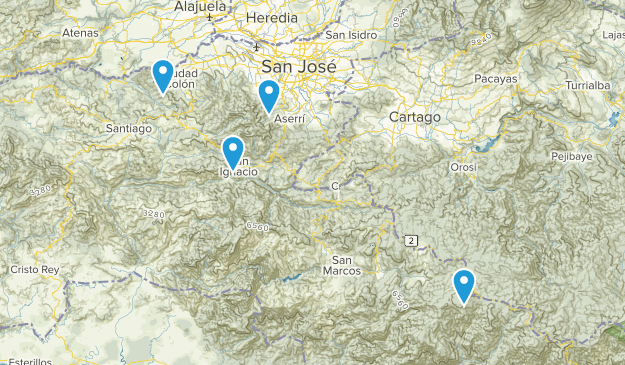 San José, Costa Rica Map