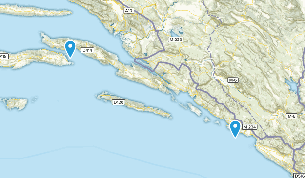 Dubrovacko-neretvanska, Croatia Map