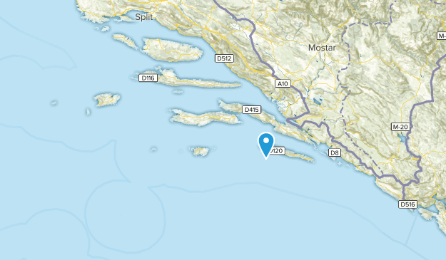 Dubrovacko-neretvanska županija, Croatia Map