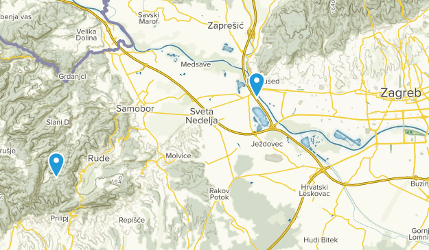 Zagreb, Croatia Map