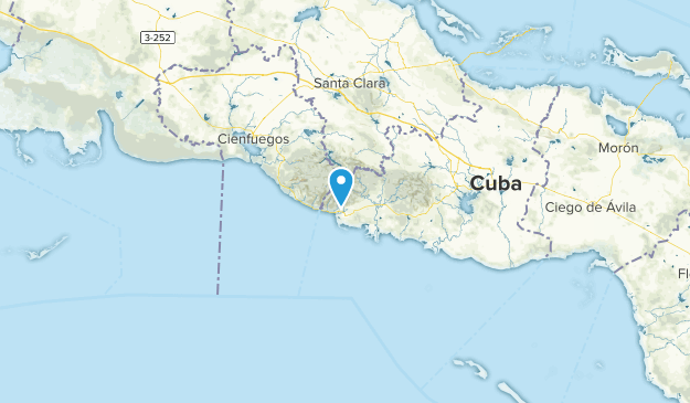 Sancti Spíritus, Cuba Map