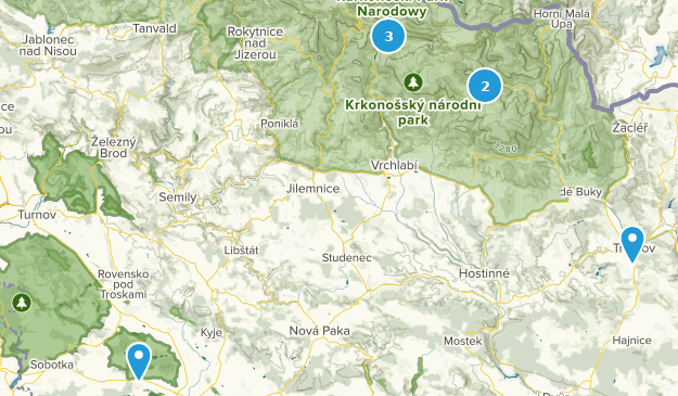 Královéhradecký kraj, Tschechien Map