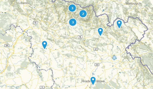 Hradec Králové, Czech Republic Map