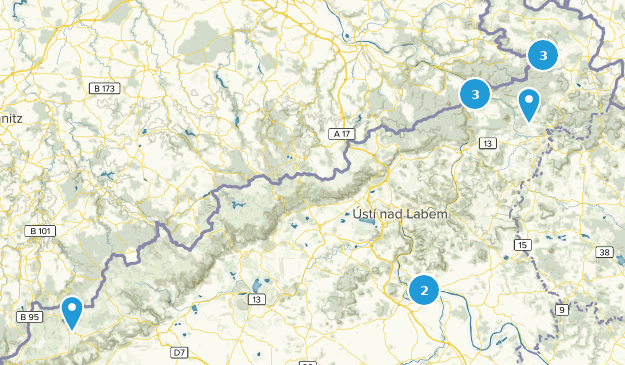 Ústí nad Labem, Czech Republic Map