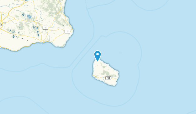 Bornholm, Denmark Map