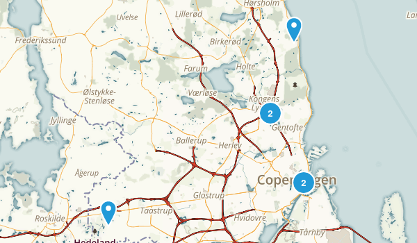 Hovedstaden, Denmark Map