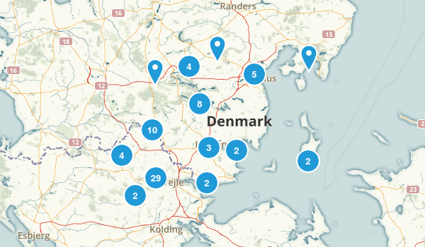 Midtjylland, Denmark Map