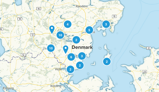 Midtjylland, Denmark Map