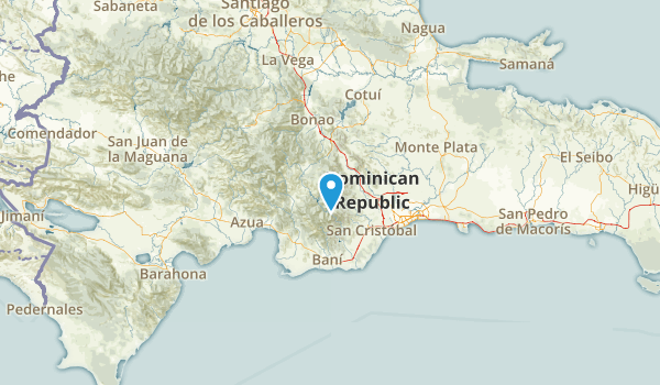 San Cristóbal, Dominican Republic Map